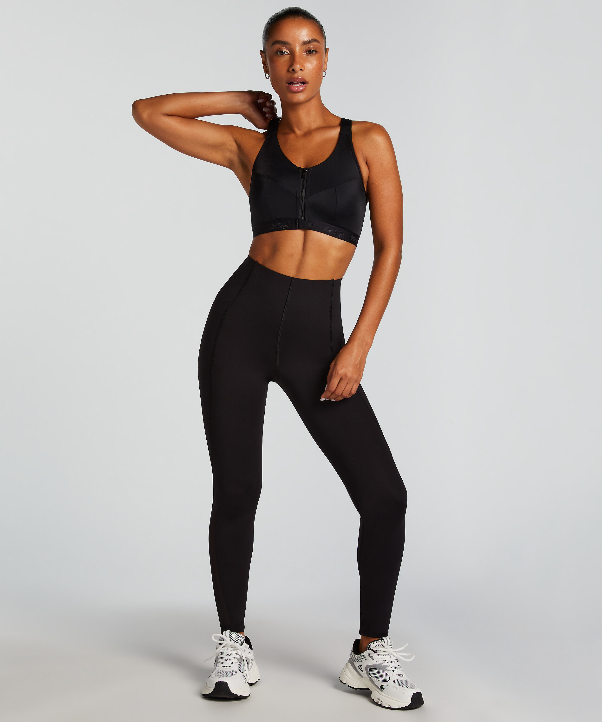 HKMX High Waisted Sportlegging Boost, Schwarz