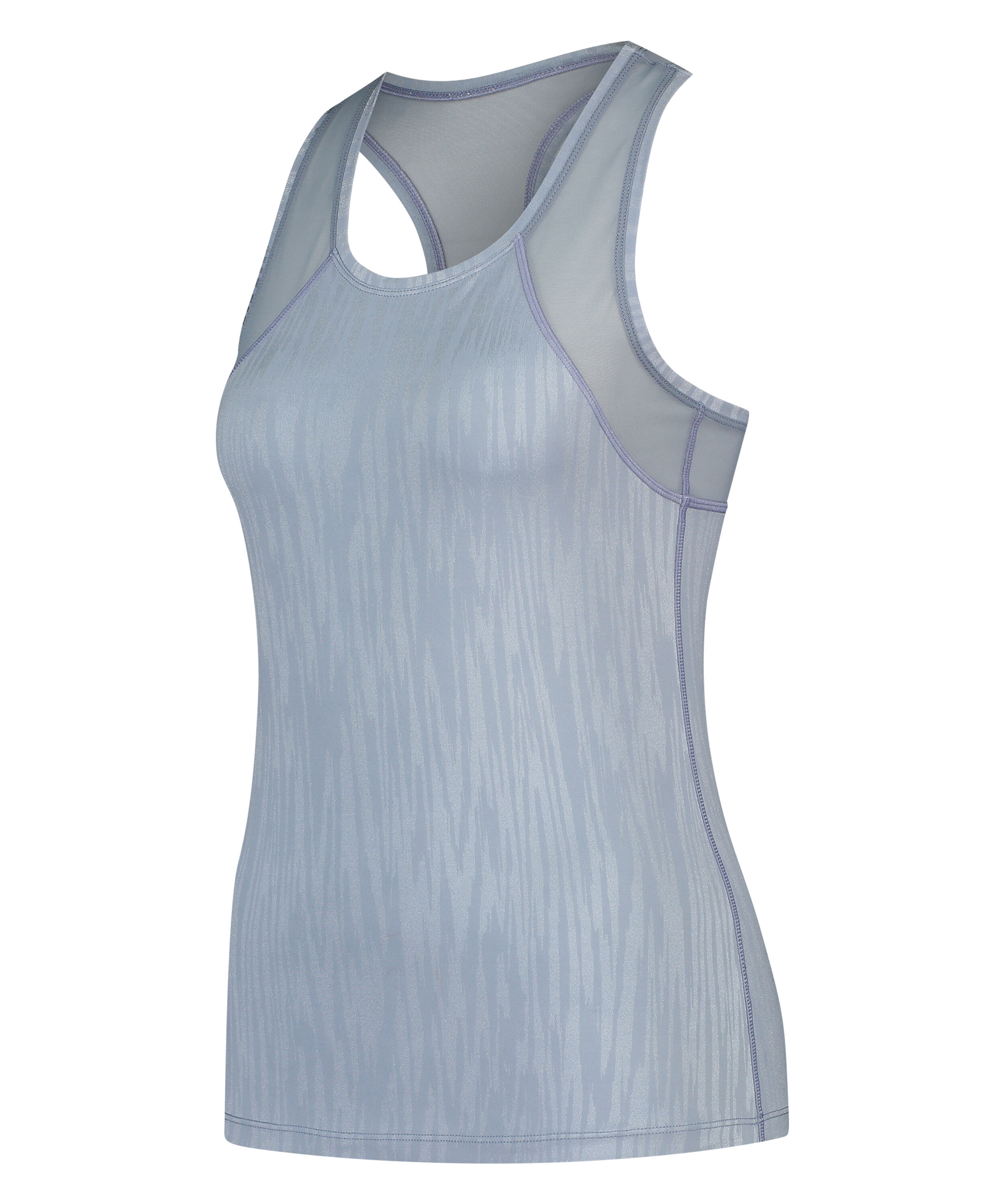 HKMX Sport slim fit tank top, Blau