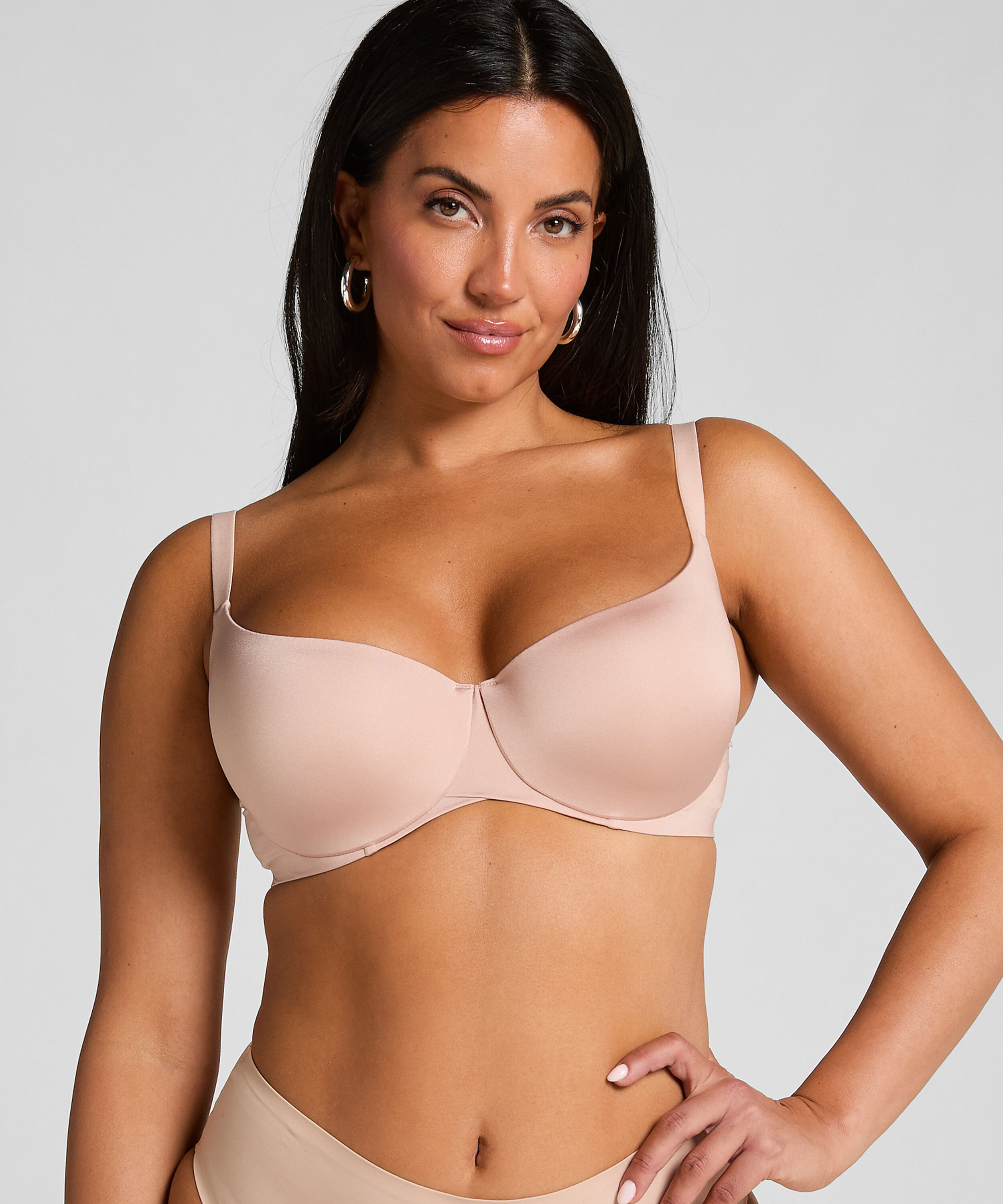 Vorgeformter Bügel-BH Smooth, Beige