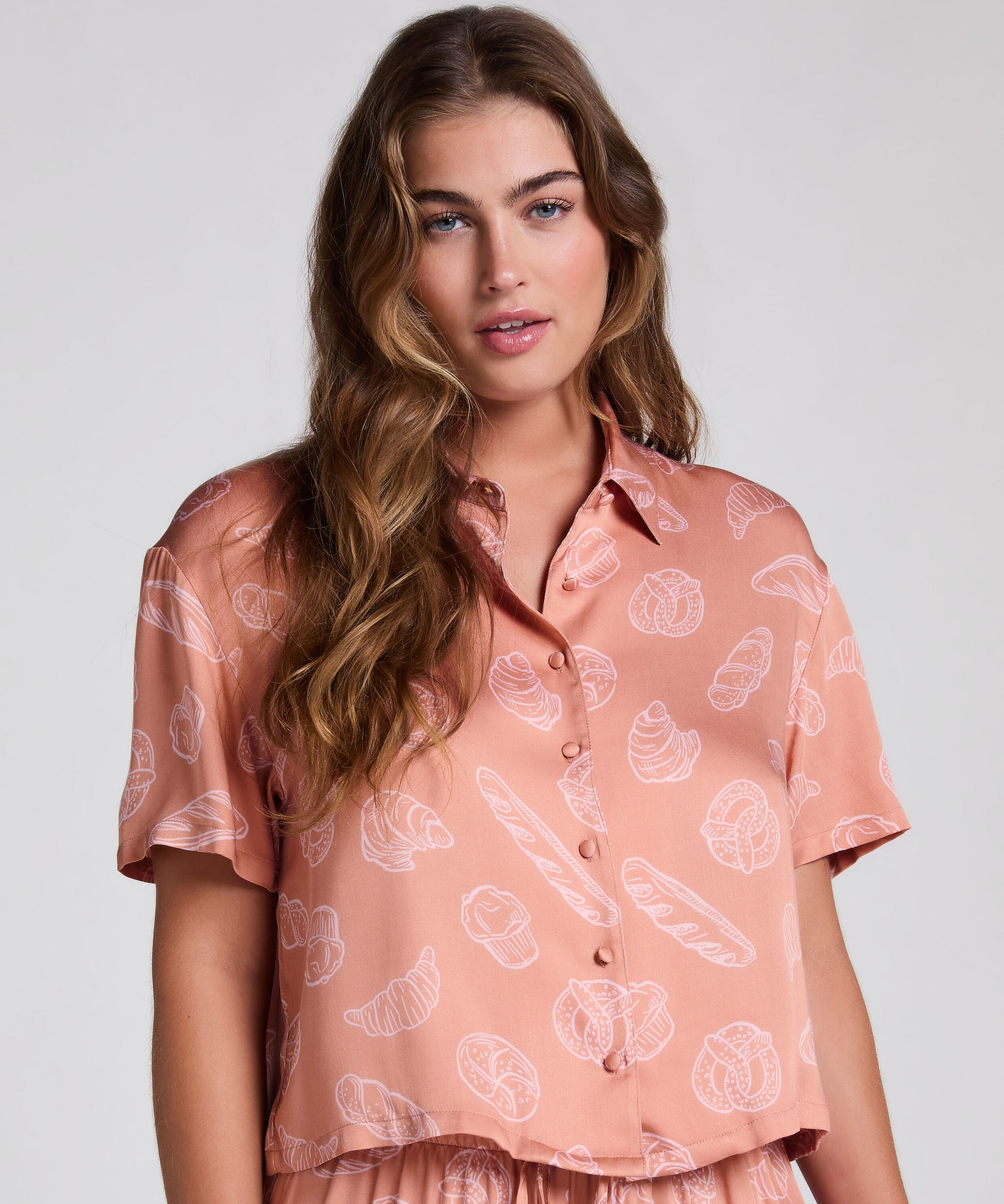 Pyjamatop, Beige Pyjamatop, Beige