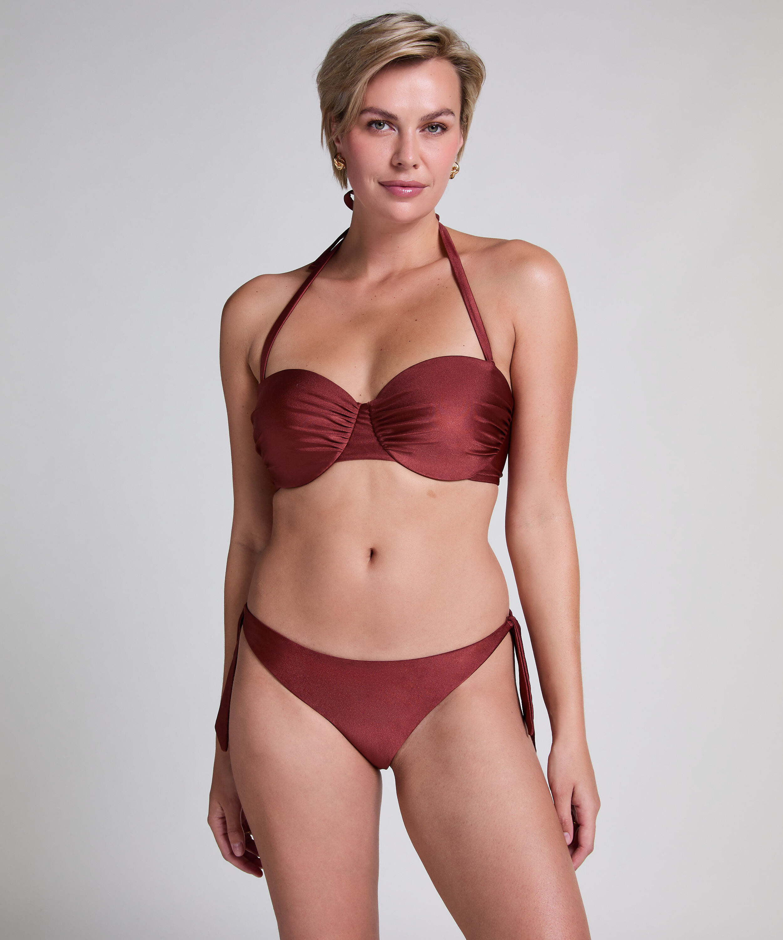 Dune Freches Bikiniunterteil, Rot