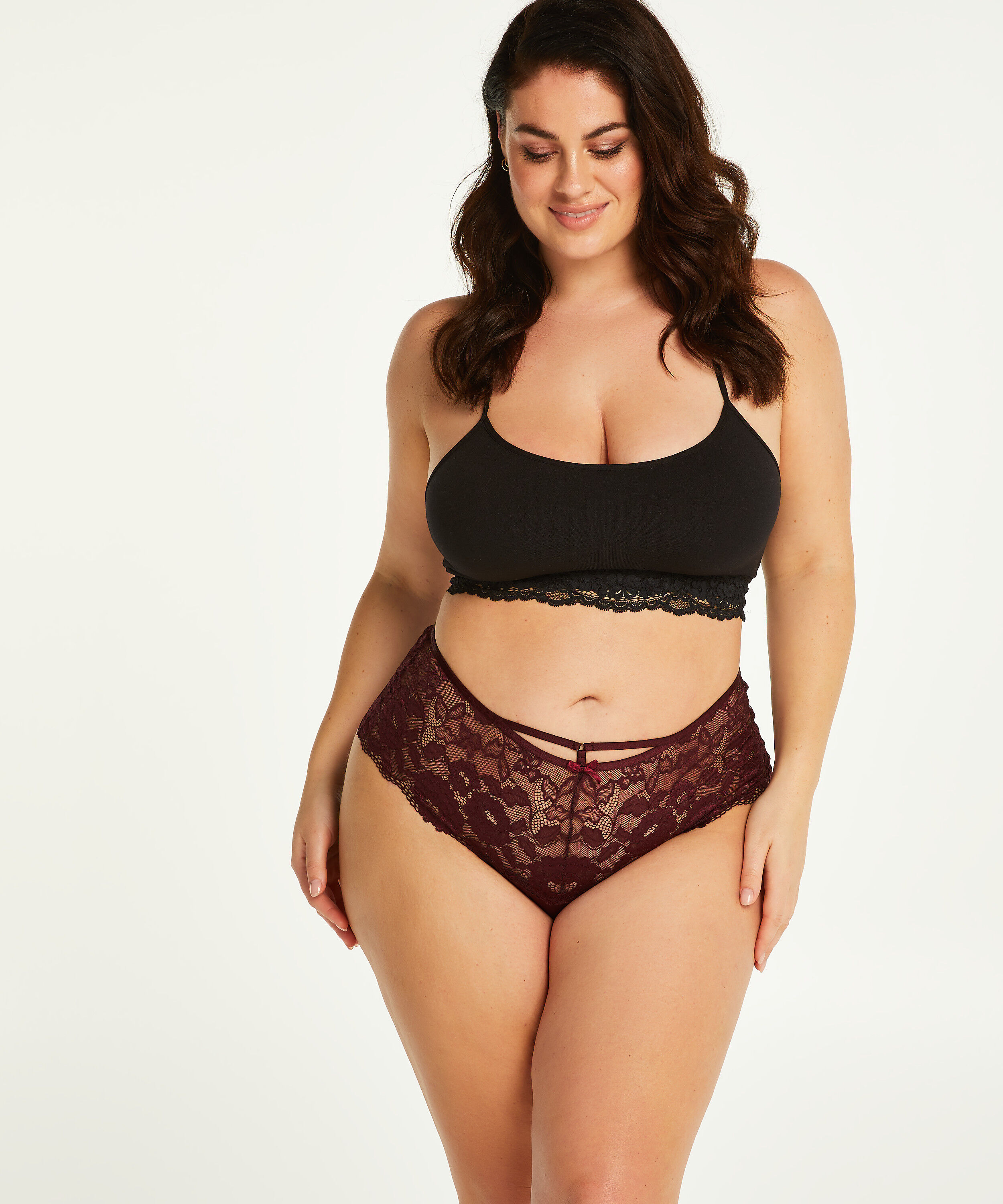 Boxerstring Jolie Curvy, Rot
