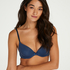 Vorgeformter B&uuml;gel-BH Plunge, Blau