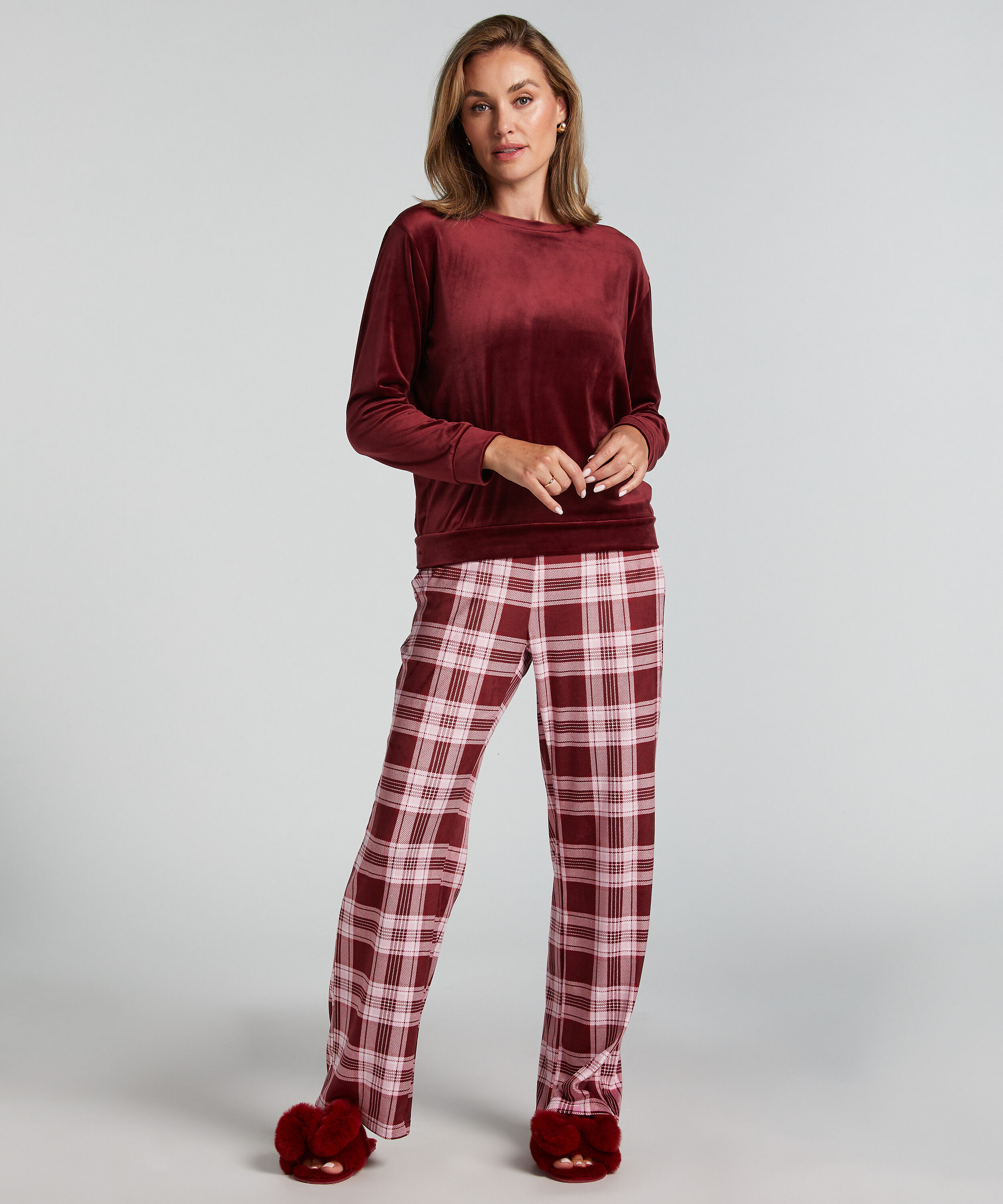 Pyjamaset Velours, Lila