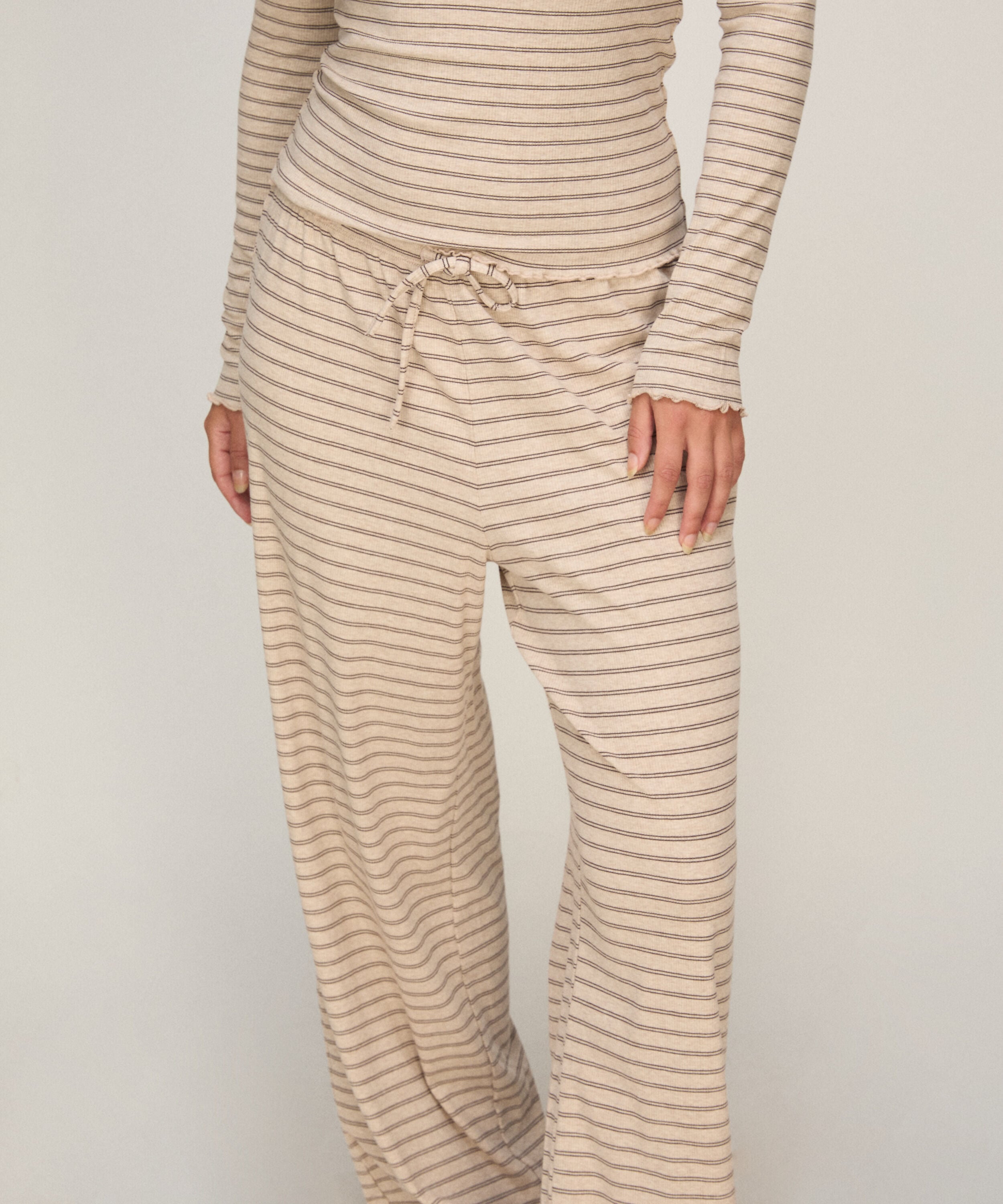 Pant Stripe, Beige