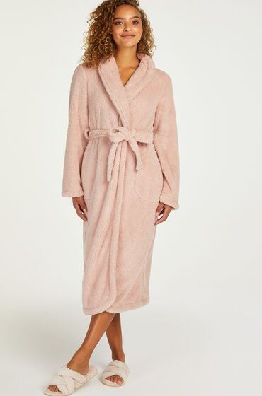 Hunkemöller Bademantel Fleece Rose