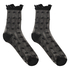 1 Paar Fashion-Socken, Schwarz