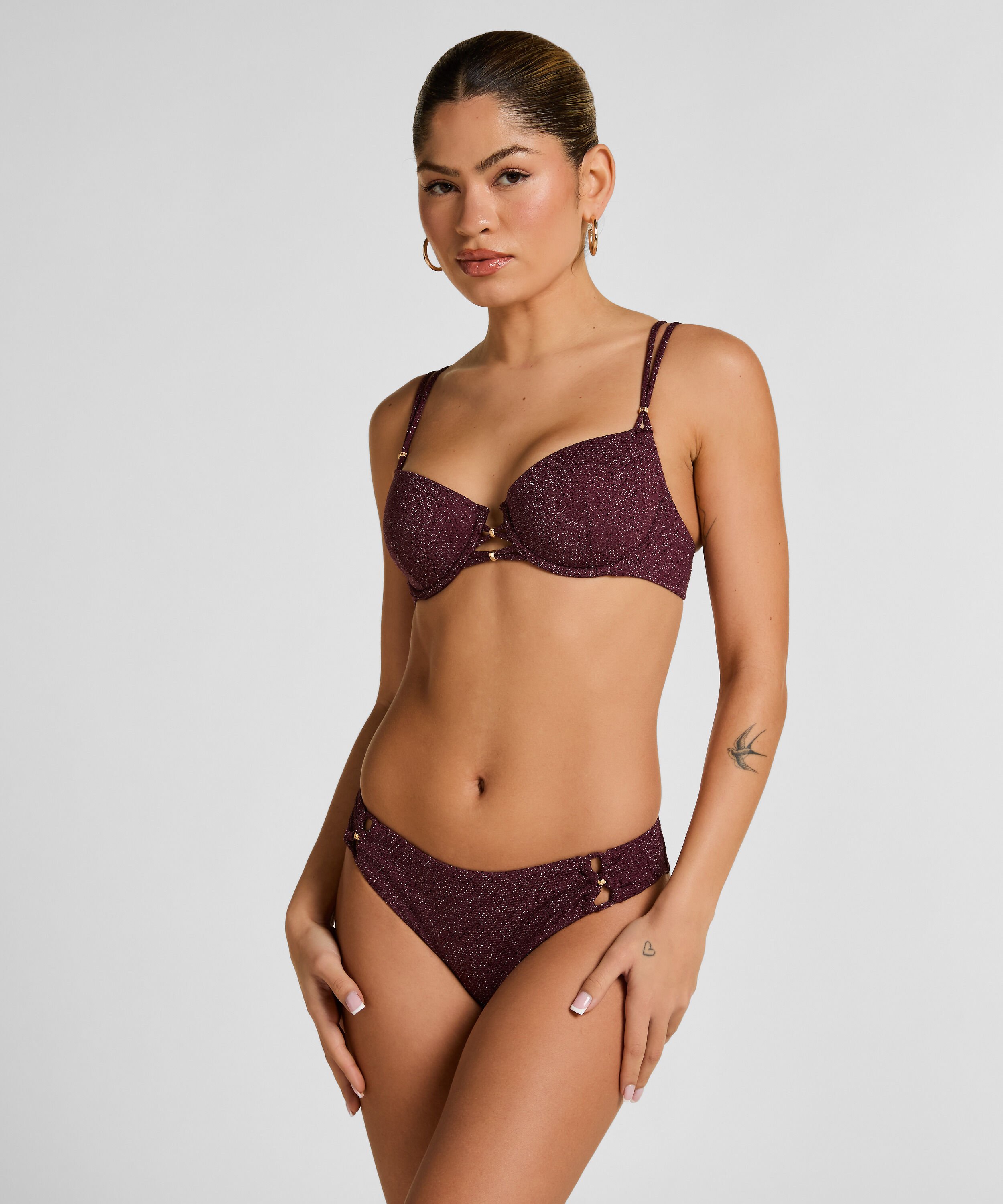 Panama Bikinihose, Lila