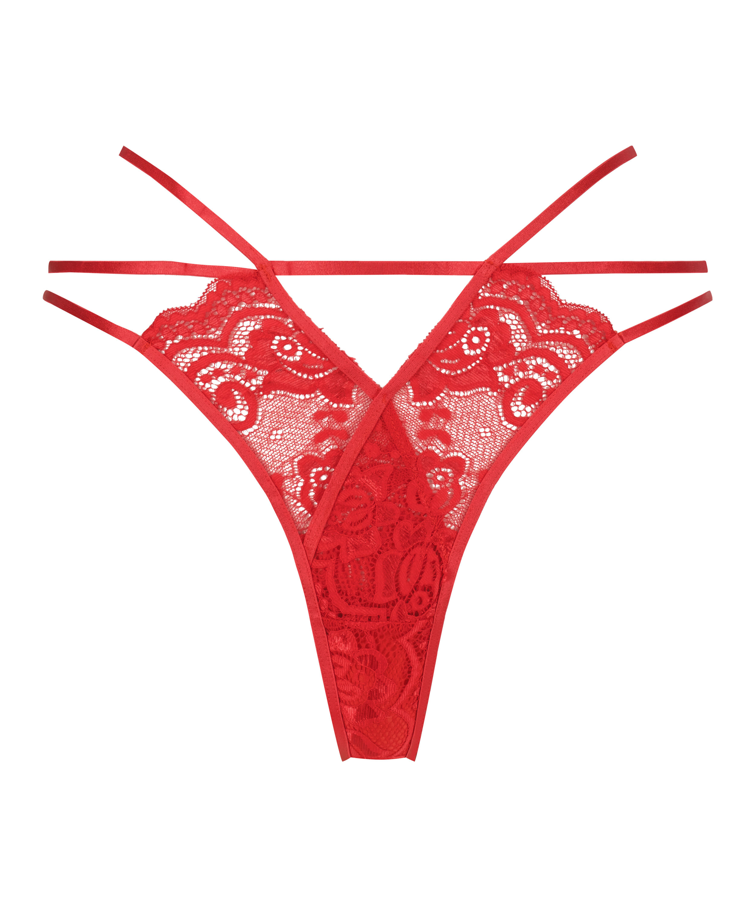 Ferngesteuerter Vibrator Spitzen-Tanga - Private Collection