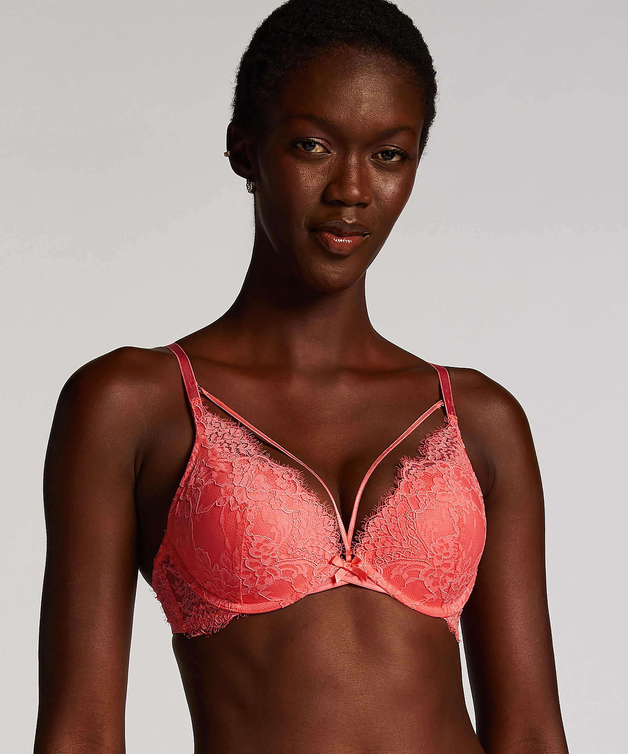 Vorgeformter Push-up-Bügel-BH Arabella, Rose