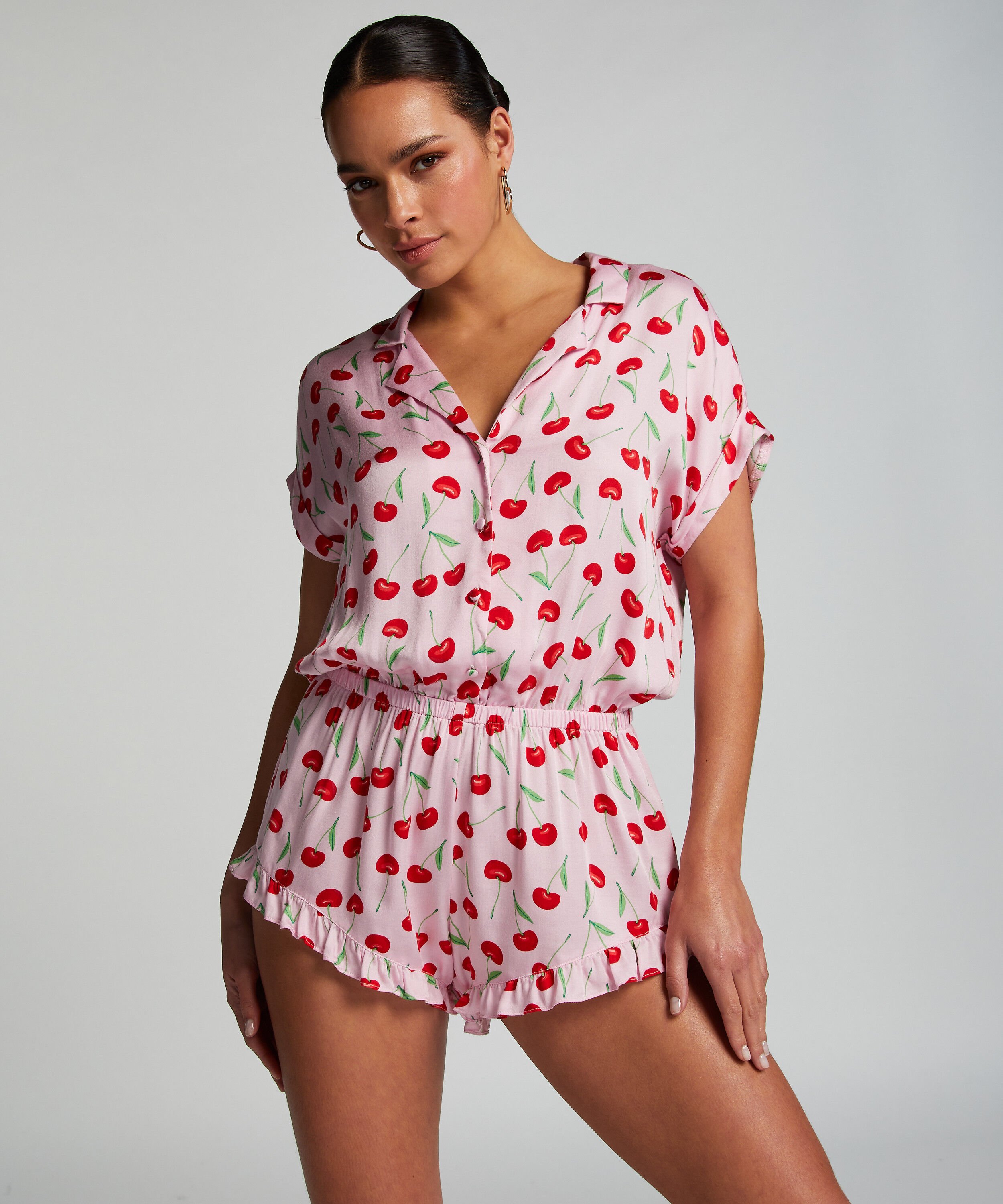 Onesie Teddy Cherry, Rose