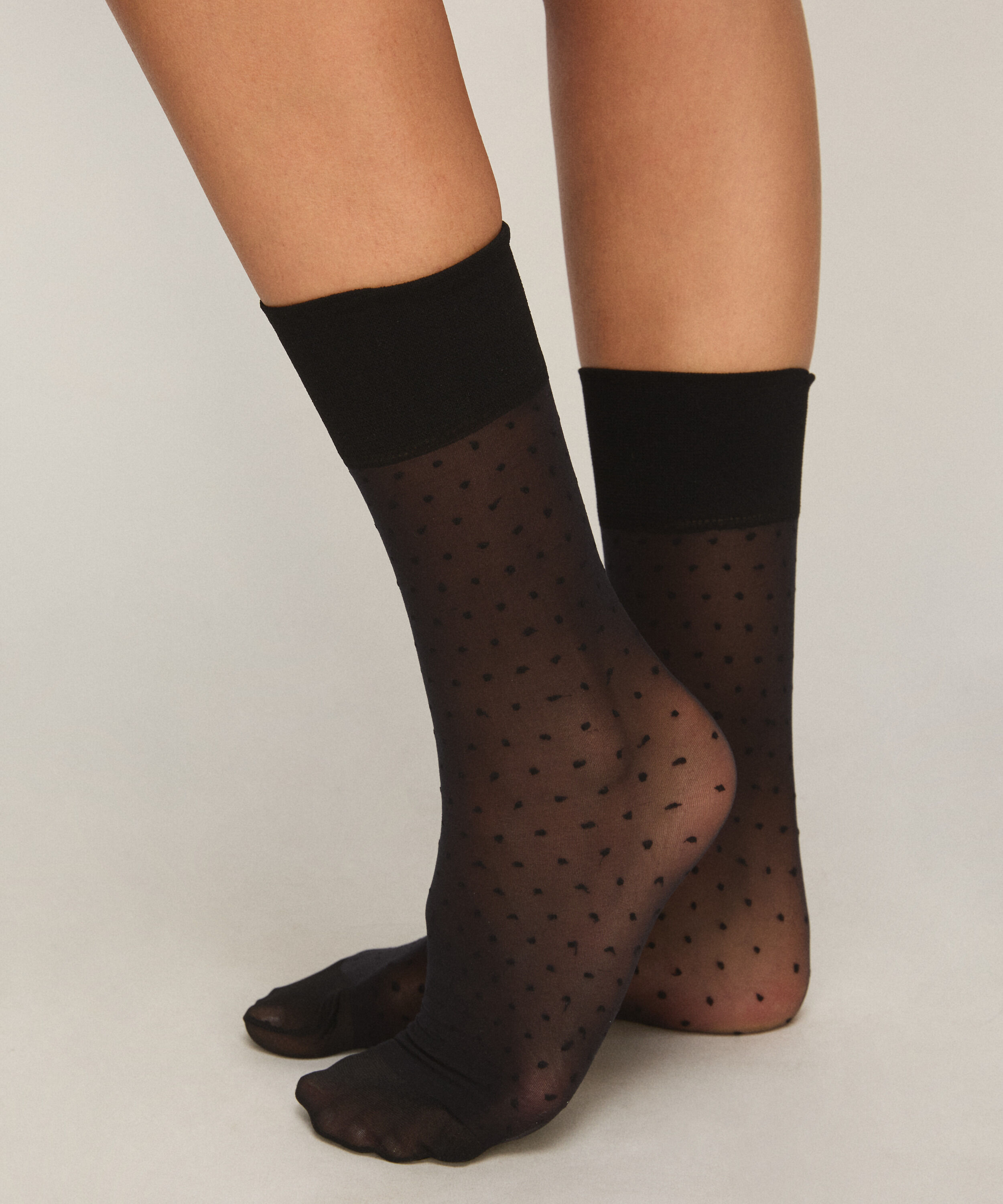 Sheer Socken Dots