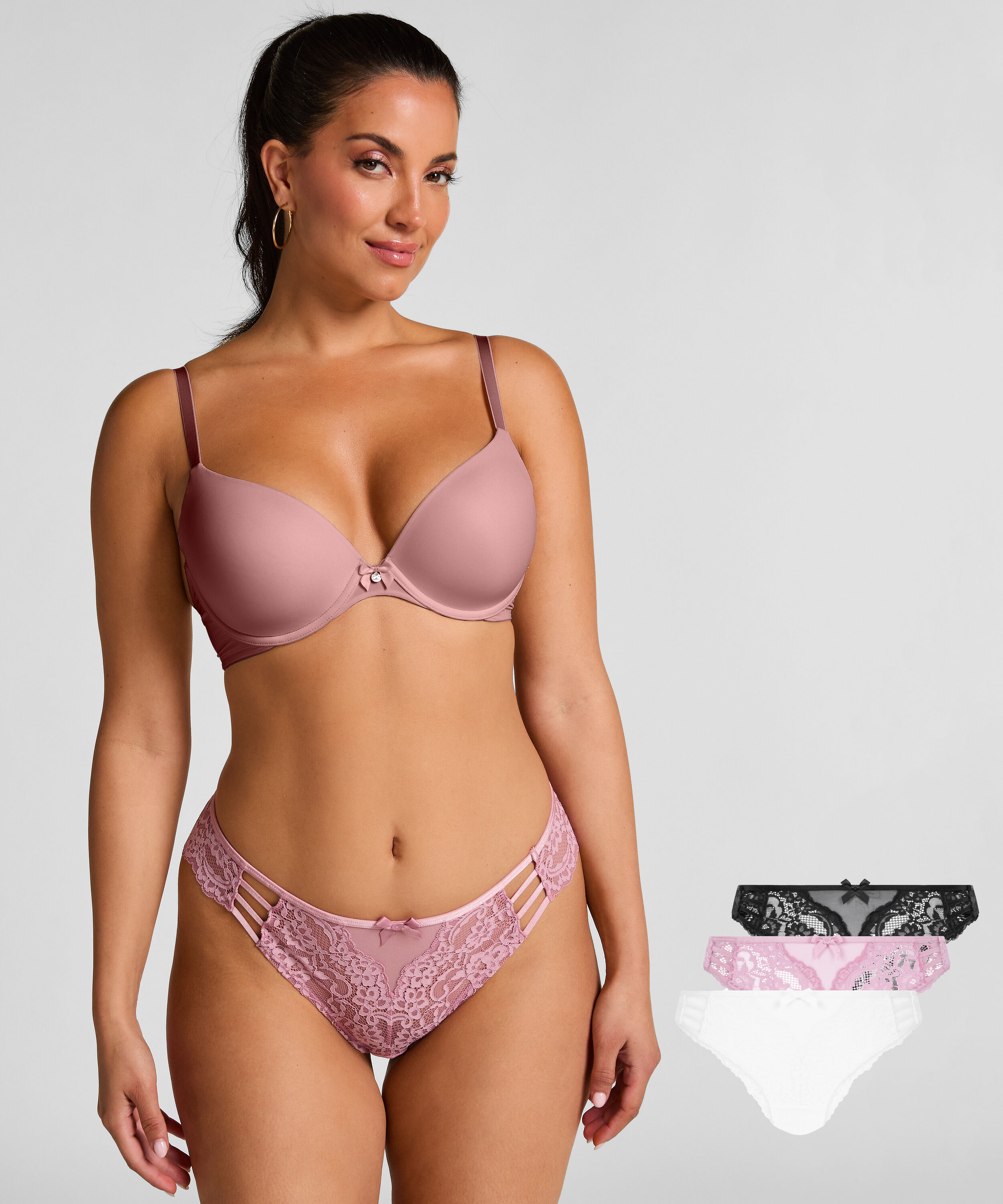 3er-Set Brazilian Belle, Rose