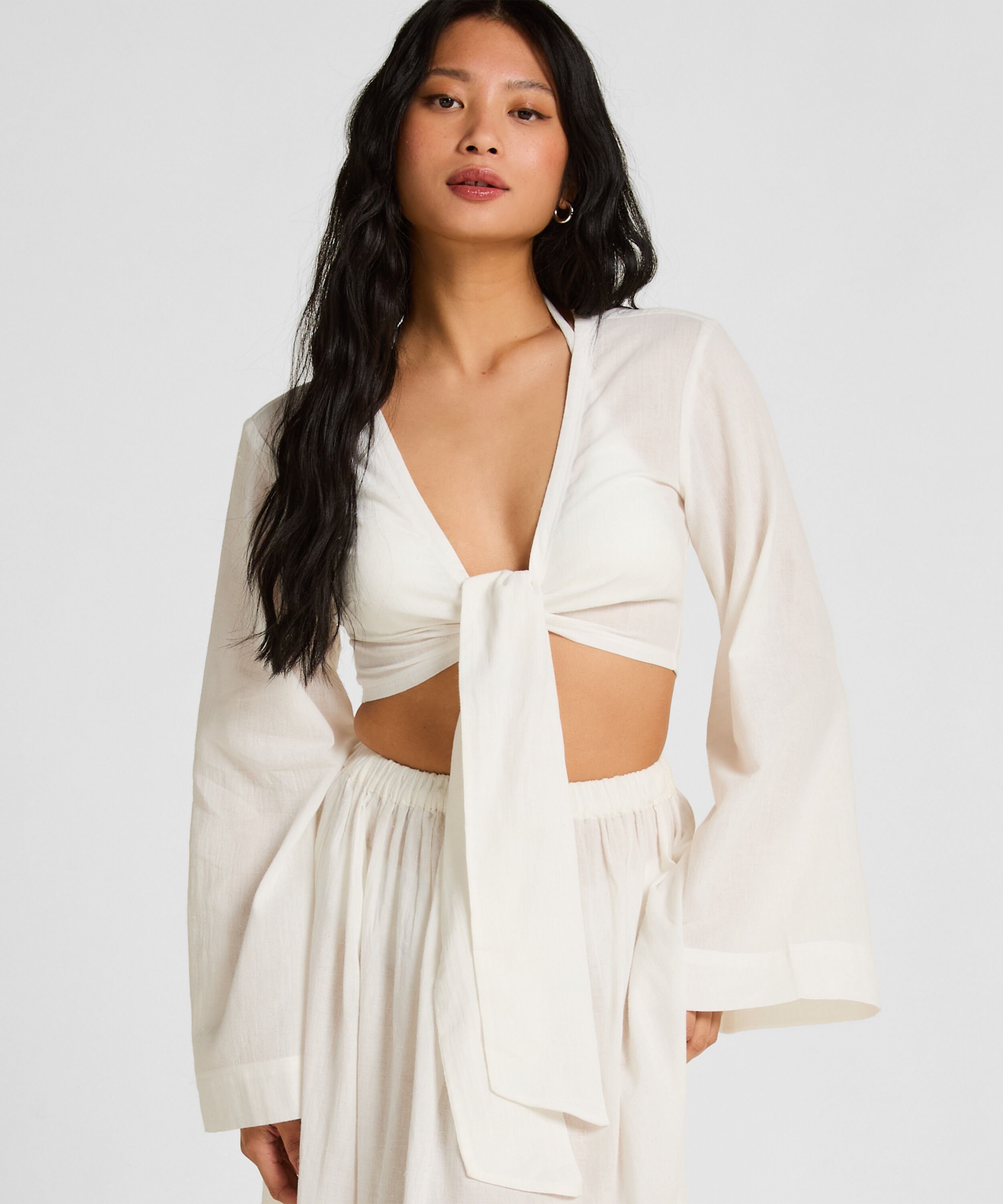 Strand Top Glam, Weiß