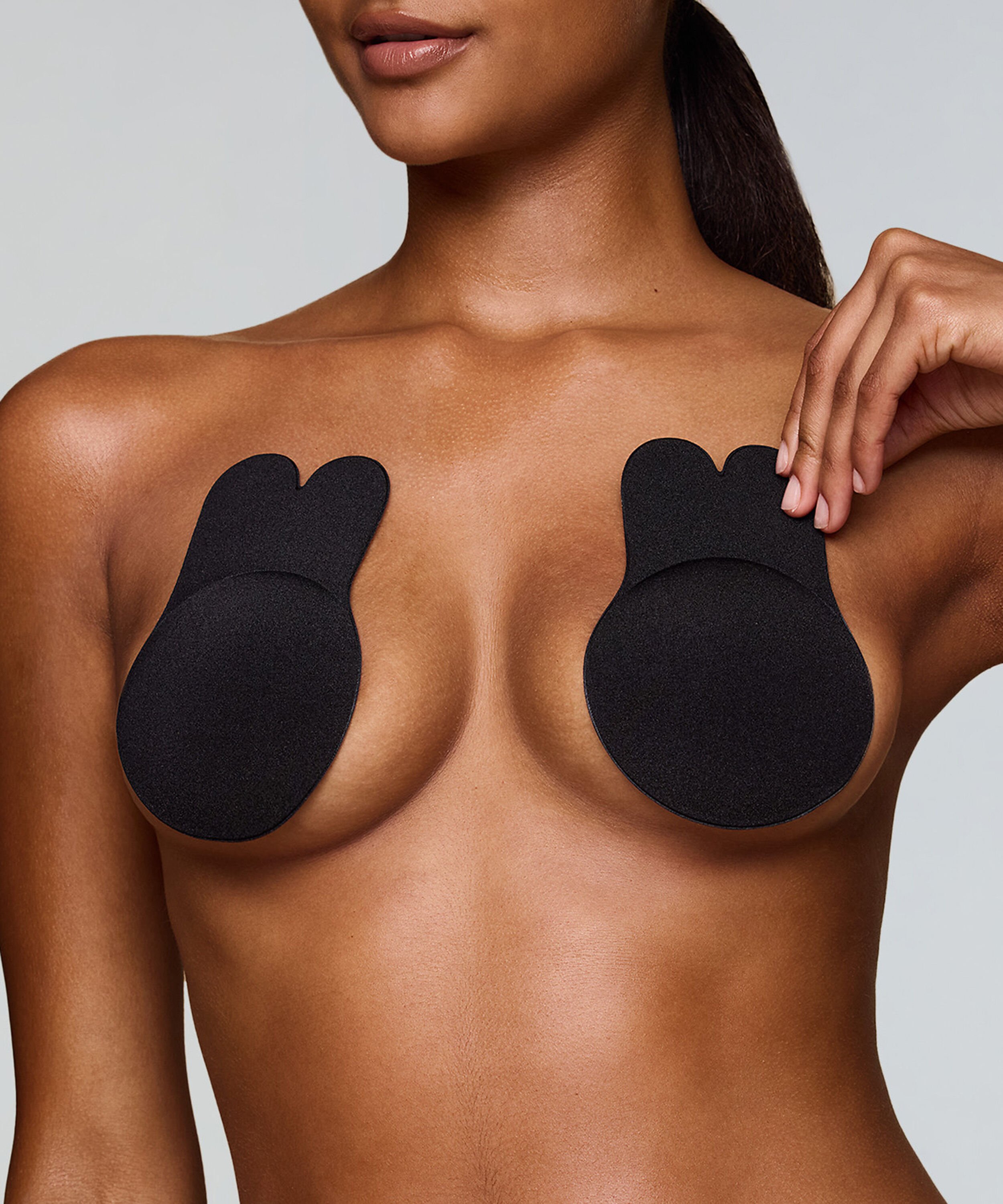 Stick on Lift Cups, Schwarz