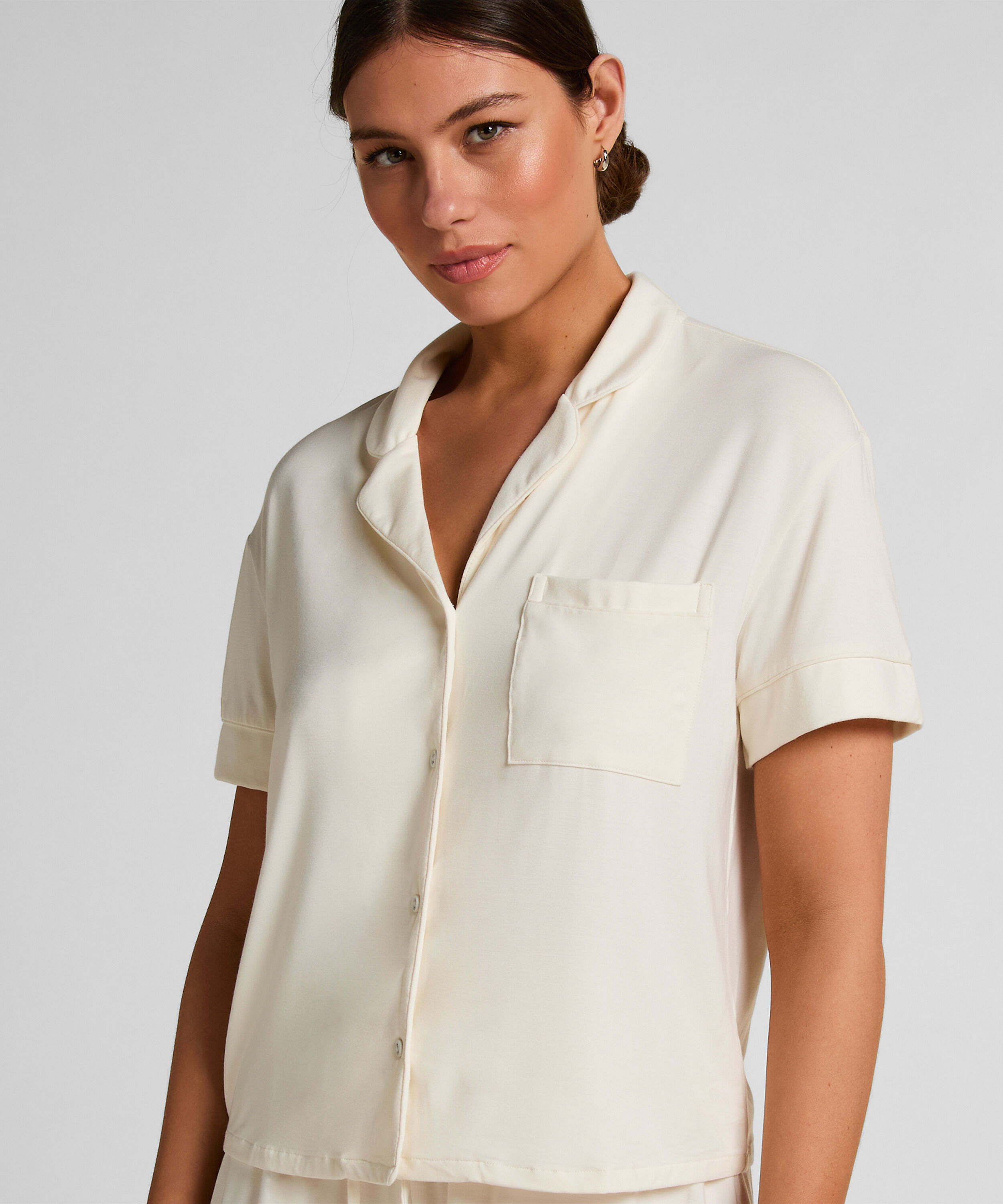 Kurzärmelige Jersey-Jacke Essential