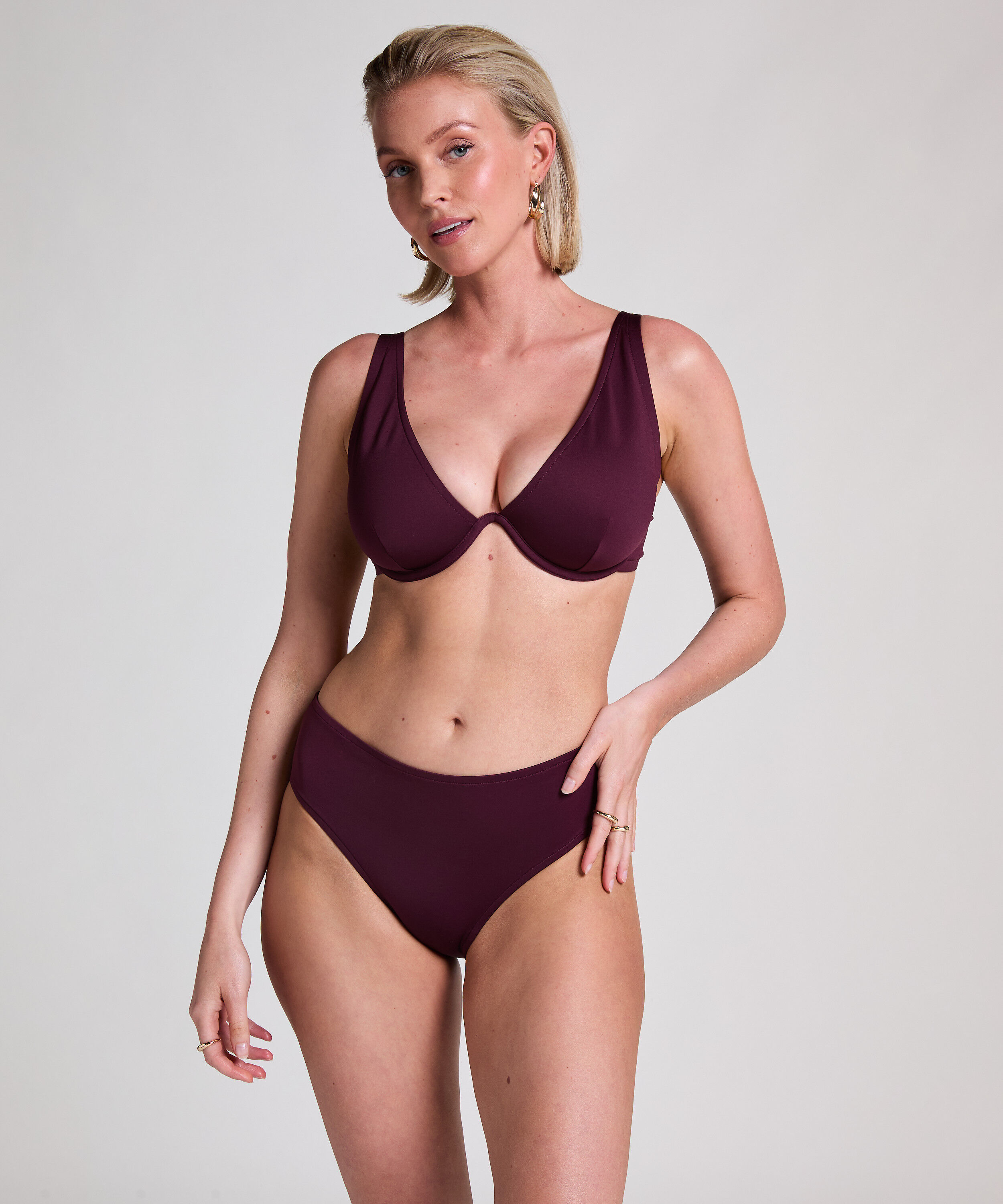 Neoprene-Bikiniunterteil Rio, Lila