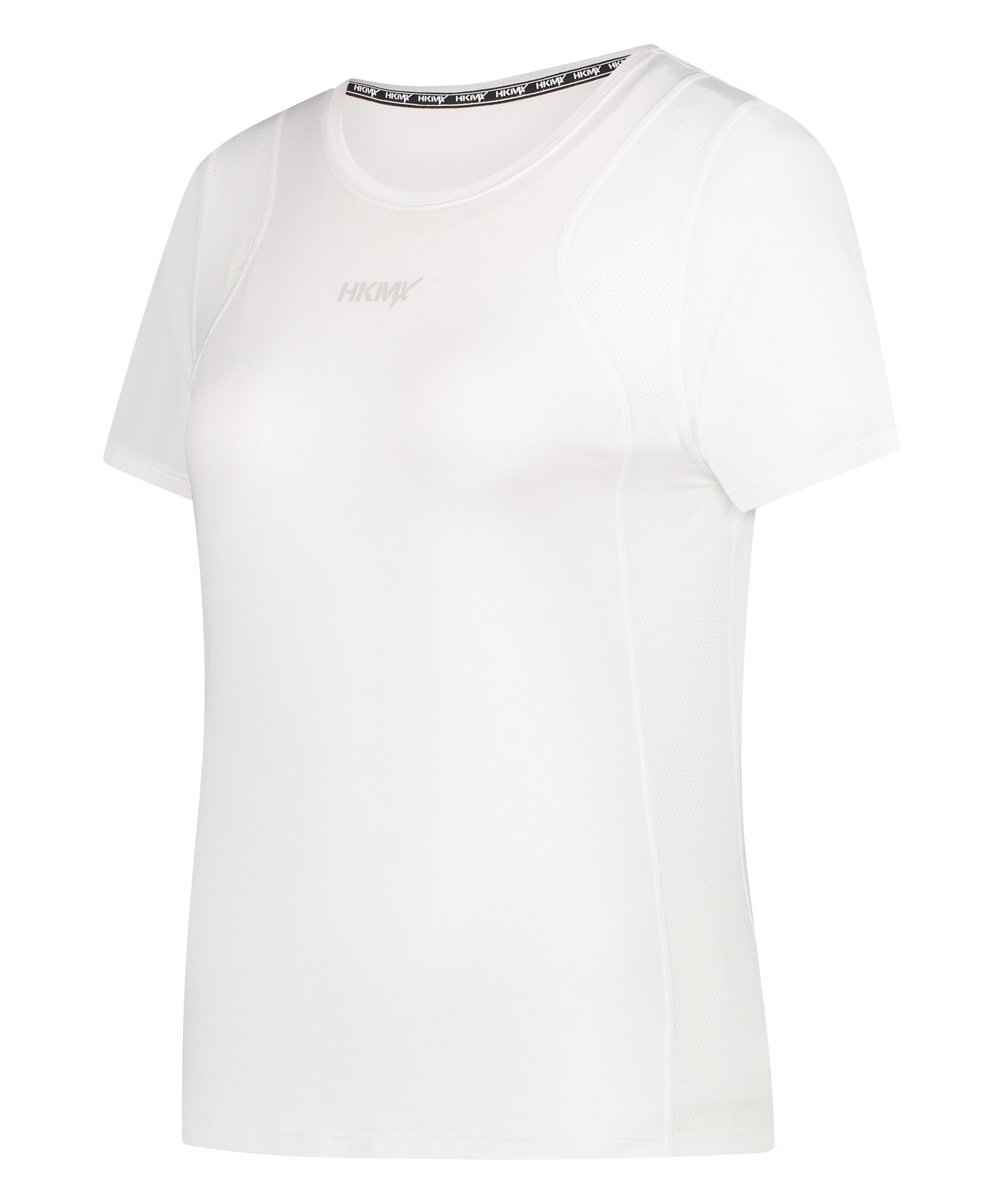 HKMX Sport schmal geschnittenes T-Shirt, Weiß, main
