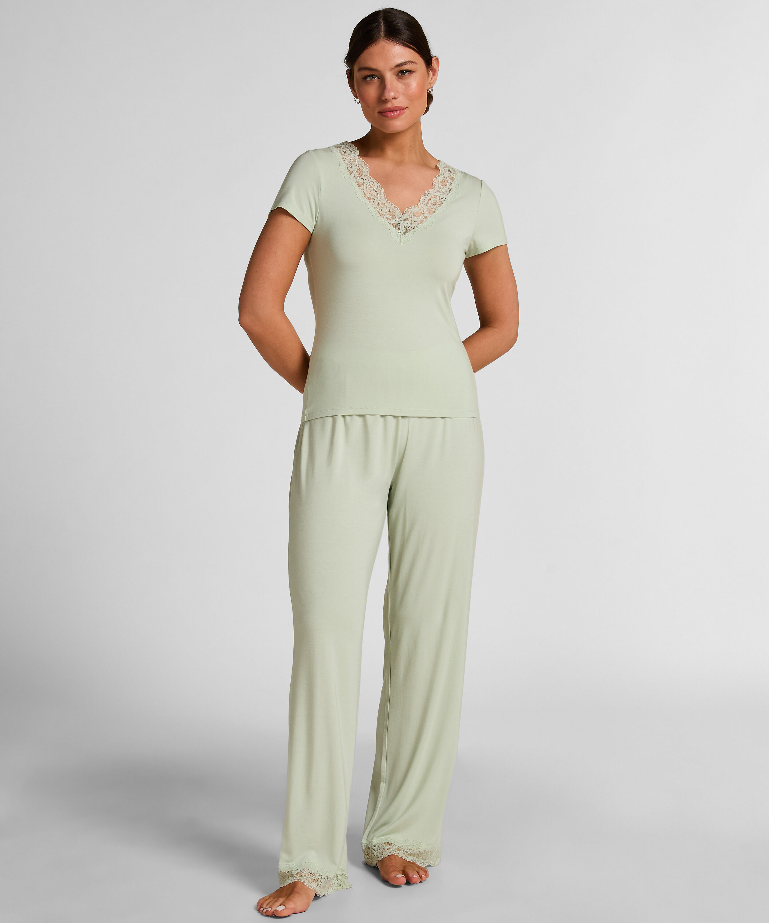Pyjamaset Nana, Grün Pyjamaset Nana, Grün