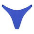 Bikini-Slip mit hohem Beinausschnitt Luxe, Blau