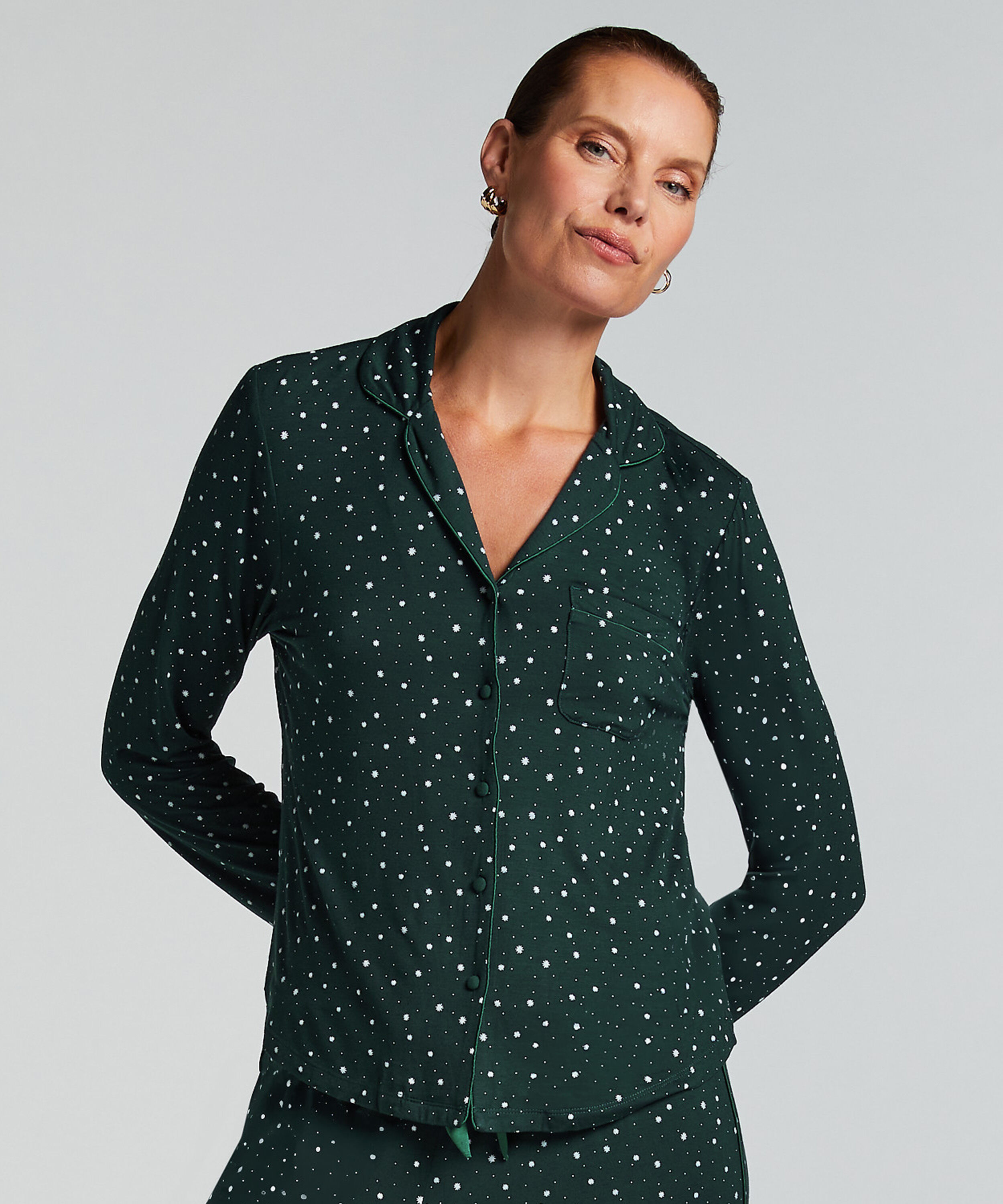 Langärmelige Jersey-Jacke Essential