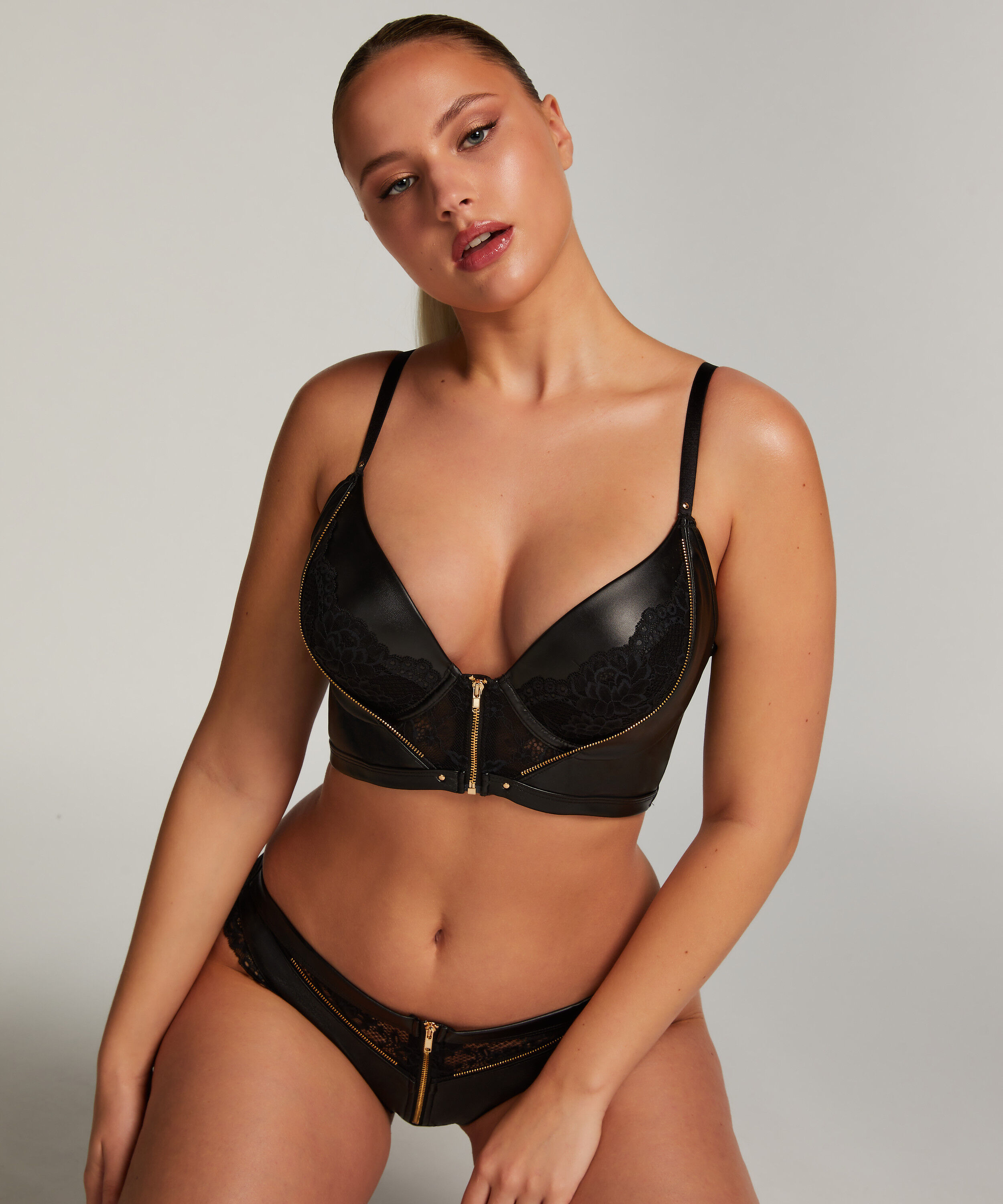 Vorgeformter Push-up-Longline-Bügel-BH Talia