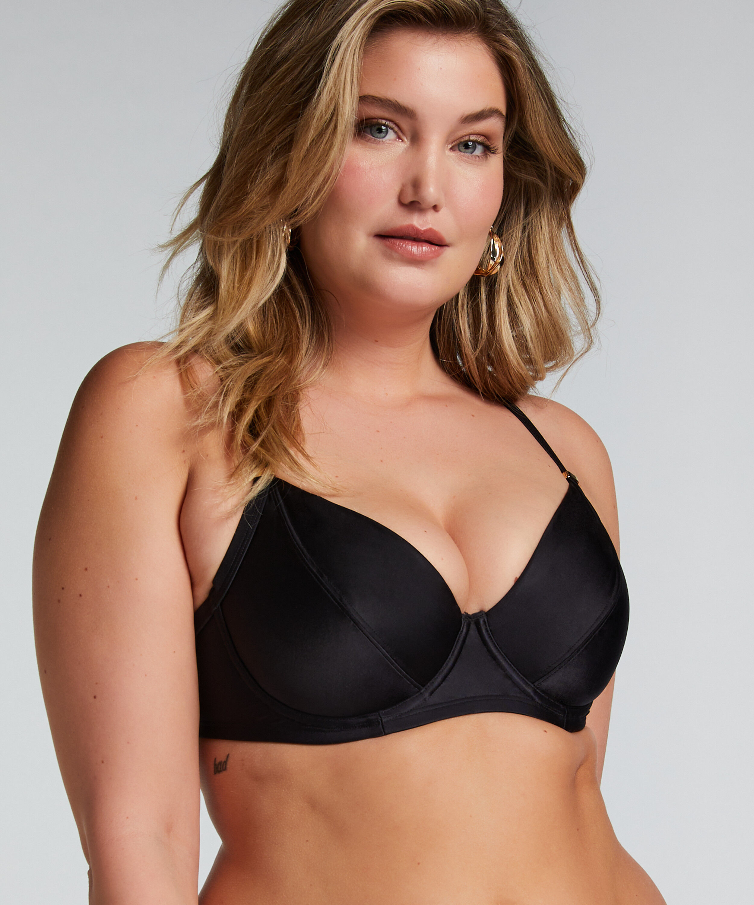 Bikinioberteil Luxe, Schwarz