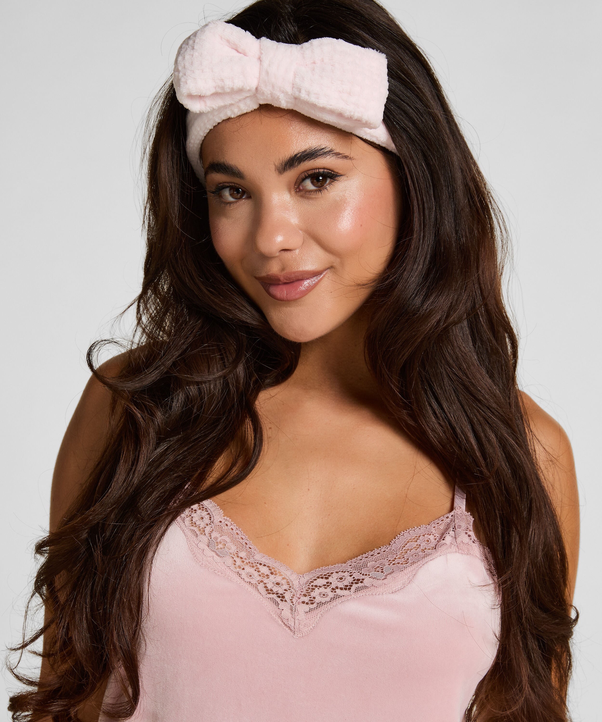 Haarband und Haargummi, Rose