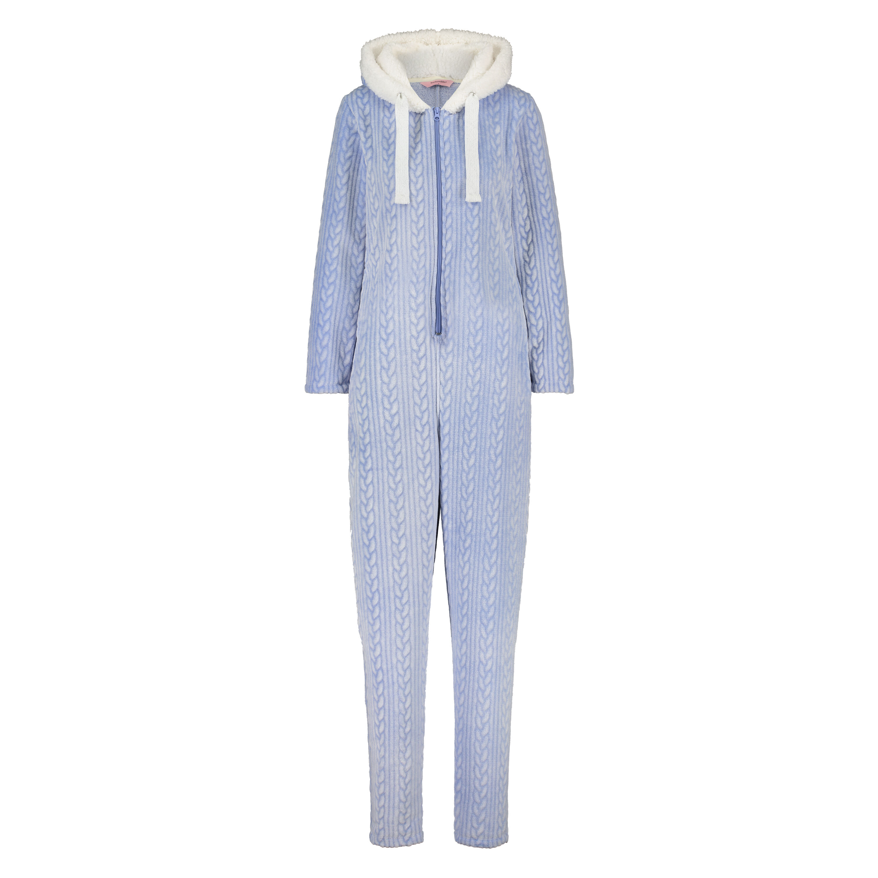 Onesie aus Fleece, Blau