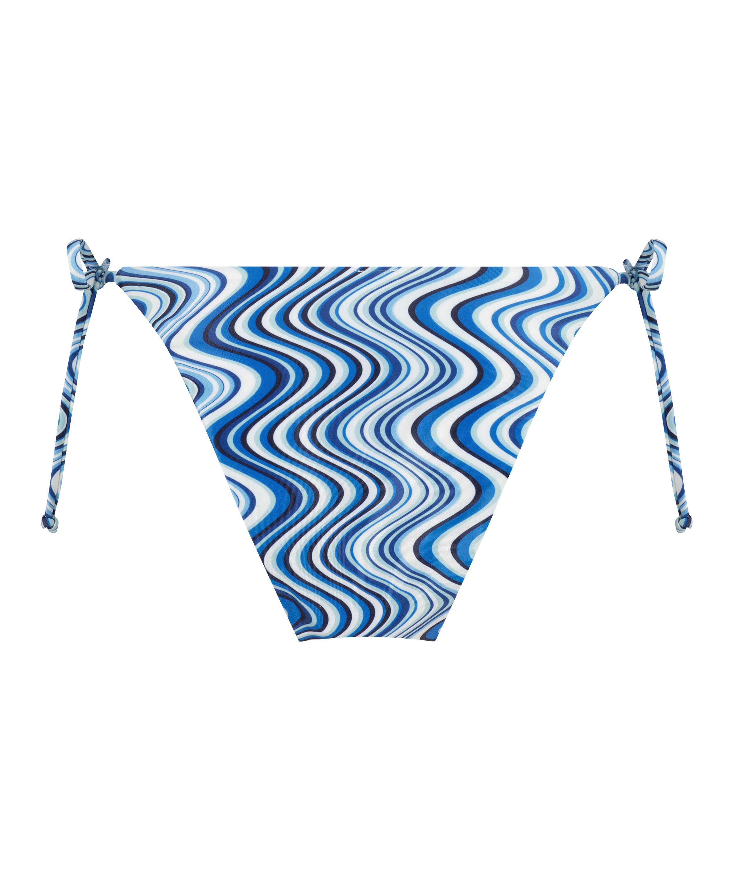 Goldenpoint Bikini-Slip Damen – Niedriger Beinausschnitt, Rüschen, Mikrofaser In Kakao